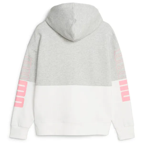 Толстовка для женщин Puma Power Colorblock Fl Всесезонные/ Белый photo 2