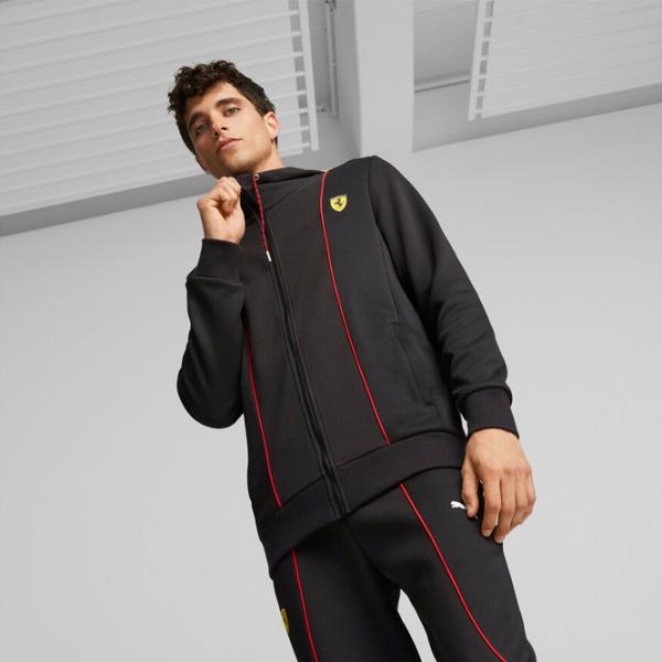 Толстовка для мужчин Puma Ferrari Race Hdd Прямой/ Черный photo 3