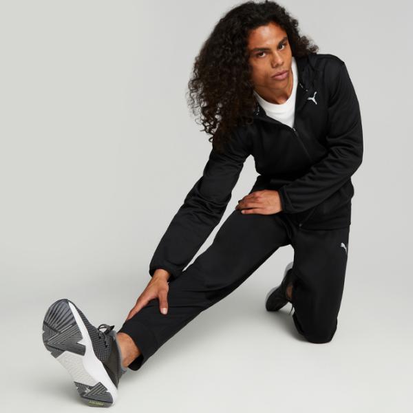 Толстовка для мужчин Puma Train All Day Pwrfleece Full Zip Обтягивающий/ Черный photo 3