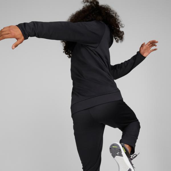 Толстовка для мужчин Puma Train All Day Pwrfleece Full Zip Обтягивающий/ Черный photo 4