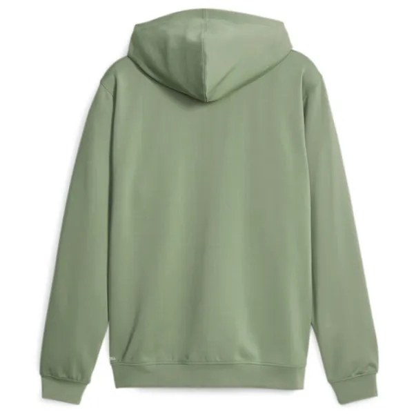 Hanorac pentru bărbați Puma Fit Double Knit Fz Drept/ Green photo 2