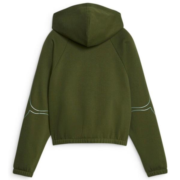 Hanorac pentru femei Puma Motion Cat All-season/ Dark Green photo 2