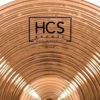 Chimvale pentru tobe Meinl 18" HCS Crash Bronz photo 2