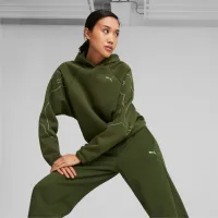 Толстовка для женщин Puma Motion Cat Всесезонные/ Тёмно-зелёный photo 3