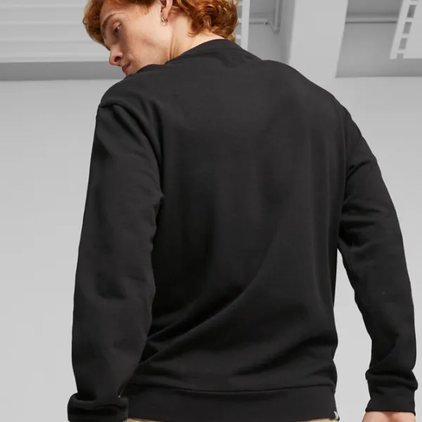 Hanorac pentru bărbați Puma Better Sportswear Crew Tr Drept/ Black photo 4