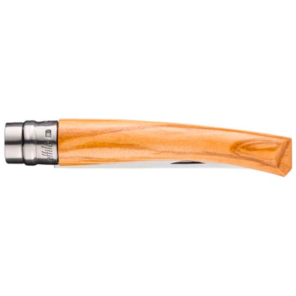 Нож Opinel Slim Olive Mirror blade Nr. 8 рыбацкий/ Sandvik 12C27 photo 2 Нож Opinel Slim Olive Mirror blade Nr. 8 рыбацкий/ Sandvik 12C27 photo 2