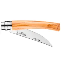 Нож Opinel Slim Olive Mirror blade Nr. 8 рыбацкий/ Sandvik 12C27 photo 3