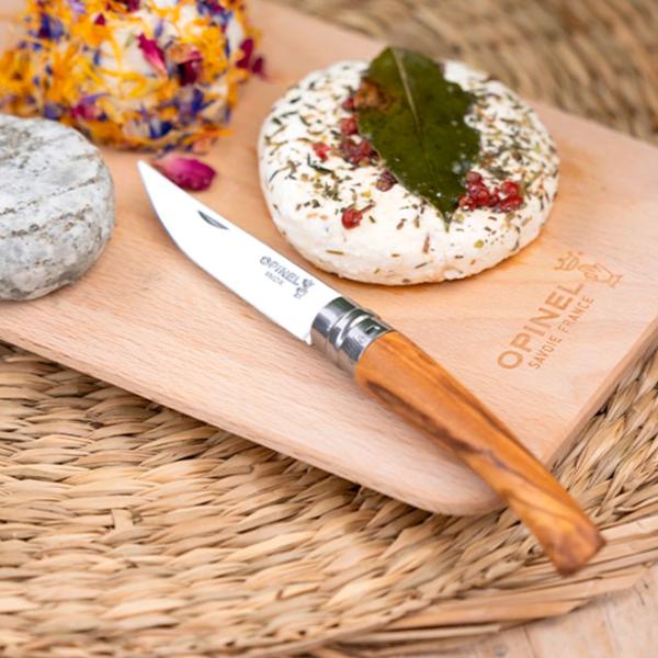 Нож Opinel Slim Olive Mirror blade Nr. 8 рыбацкий/ Sandvik 12C27 photo 5 Нож Opinel Slim Olive Mirror blade Nr. 8 рыбацкий/ Sandvik 12C27 photo 5