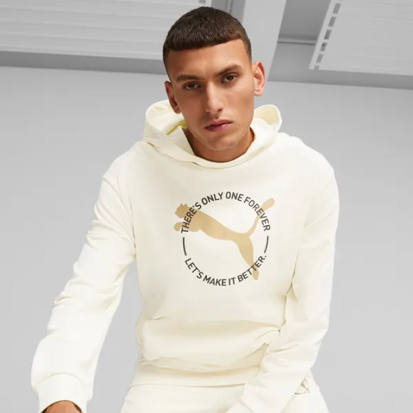 Толстовка для мужчин Puma Better Sportswear Tr Прямой/ Бежевый photo 3