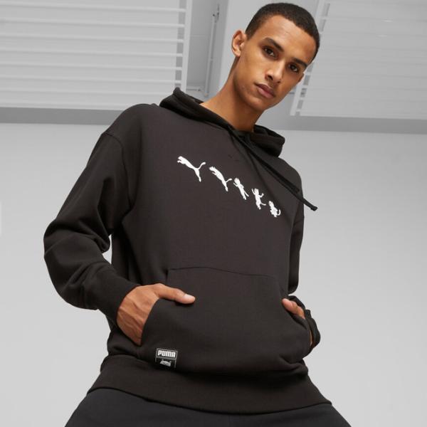 Hanorac pentru bărbați Puma X Ripndip Hoodie Tr Drept/ Black photo 3