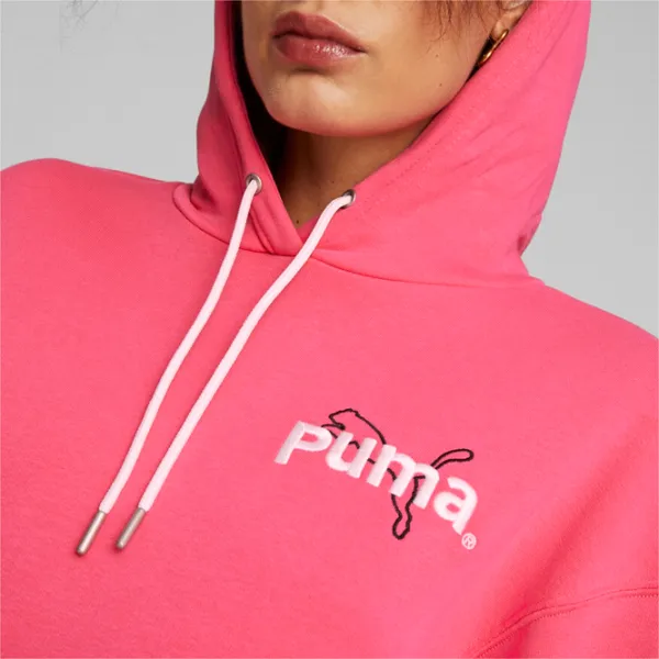 Hanorac pentru femei Puma Team Tr All-season/ Pink photo 3