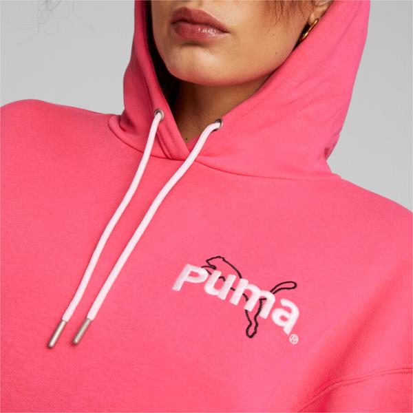 Hanorac pentru femei Puma Team Tr All-season/ Pink photo 3
