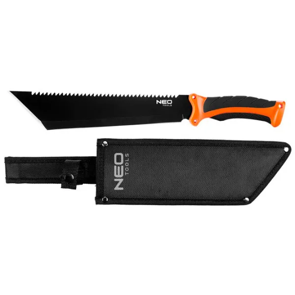 Мачете NEO Tools Full Tang 63-117 кемпинговый/ 3Cr13 photo 2 Мачете NEO Tools Full Tang 63-117 кемпинговый/ 3Cr13 photo 2
