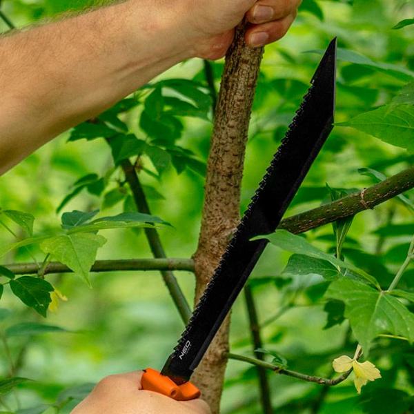 Мачете NEO Tools Full Tang 63-117 кемпинговый/ 3Cr13 photo 6 Мачете NEO Tools Full Tang 63-117 кемпинговый/ 3Cr13 photo 6