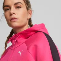 Hanorac pentru femei Puma Evostripe Full-Zip Pink photo 4