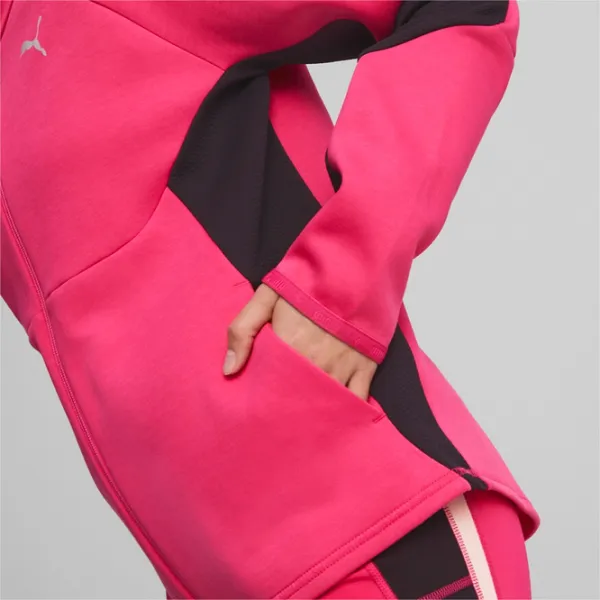 Толстовка для женщин Puma Evostripe Full-Zip Розовый photo 5
