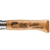 Нож Opinel Animalia Fish Nr. 08 рыбацкий/ Sandvik 12C27 photo 4