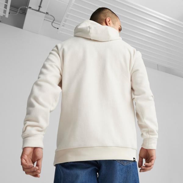 Hanorac pentru bărbați Puma Rad|Cal Polarfleece Drept/ White photo 4
