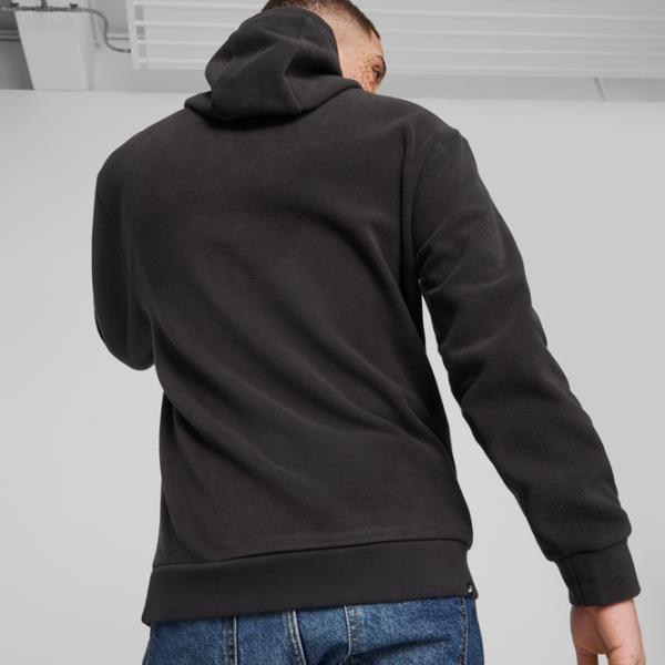 Hanorac pentru bărbați Puma Rad|Cal Polarfleece Drept/ Black photo 4