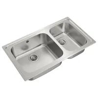 Chiuvetă Teka Classic 2B 86 86 x 50 / Oțel inoxidabil / Silver photo 2