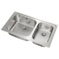 Chiuvetă Teka Classic 2B 86 86 x 50 / Oțel inoxidabil / Silver photo 3