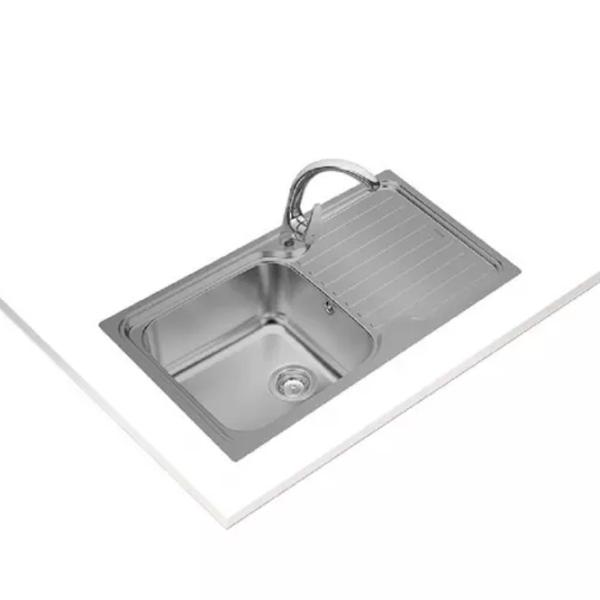 Кухонная мойка Teka Classic 1B 1D 86 86 x 50 / Нержавеющая сталь / Серебряный photo 2 Кухонная мойка Teka Classic 1B 1D 86 86 x 50 / Нержавеющая сталь / Серебряный photo 2