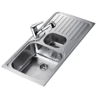 Chiuvetă Teka Classic 1 1/2 B 1D 100 x 50 / Oțel inoxidabil / Silver photo 2
