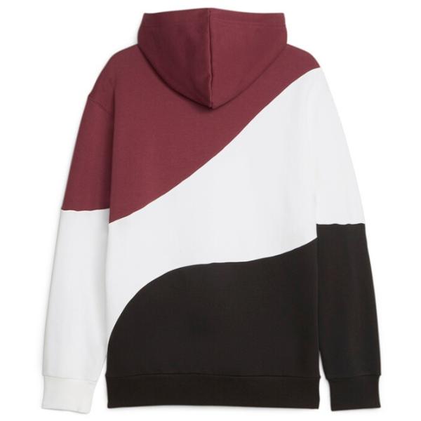 Hanorac pentru bărbați Puma Power Cat Hoodie Fl D White photo 2