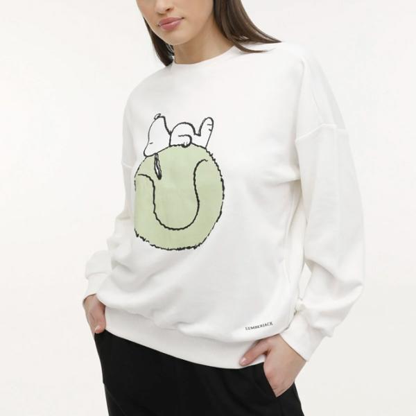 Толстовка для женщин Lumberjack WL PEANUTS Осень - Зима/ Бежевый photo 2