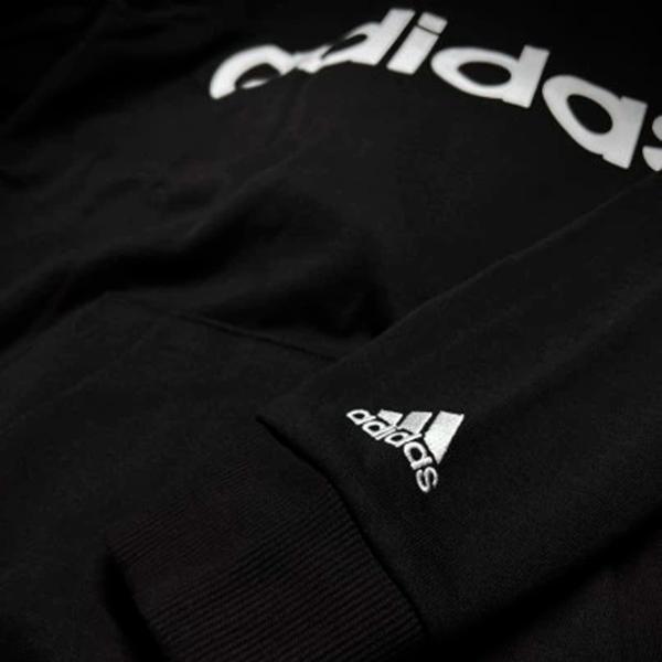 Hanorac pentru femei Adidas Linear French Terry Black photo 5 Hanorac pentru femei Adidas Linear French Terry Black photo 5