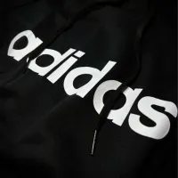 Hanorac pentru femei Adidas Linear French Terry Black photo 6