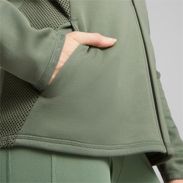 Hanorac pentru femei Puma Evostripe Full-Zip Green photo 3