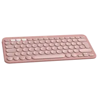 Tastatură Logitech Pebble Keys 2 K380S Fără fir/ Rose photo 2