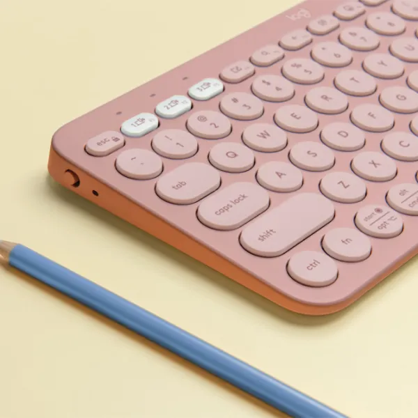 Клавиатура Logitech Pebble Keys 2 K380S Беспроводные/ Rose photo 6