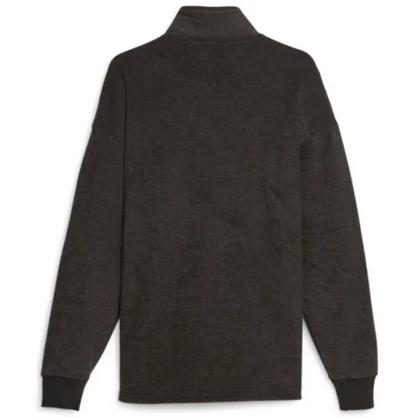 Hanorac pentru bărbați Puma Classics Fleece Half Zip Drept/ Black photo 2