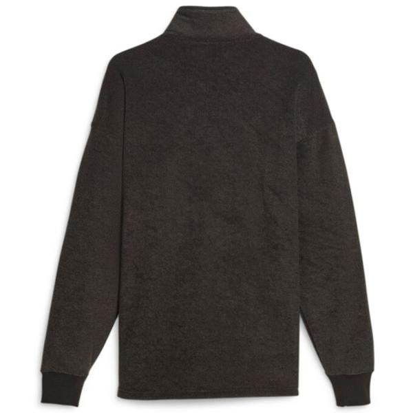 Hanorac pentru bărbați Puma Classics Fleece Half Zip Drept/ Black photo 2