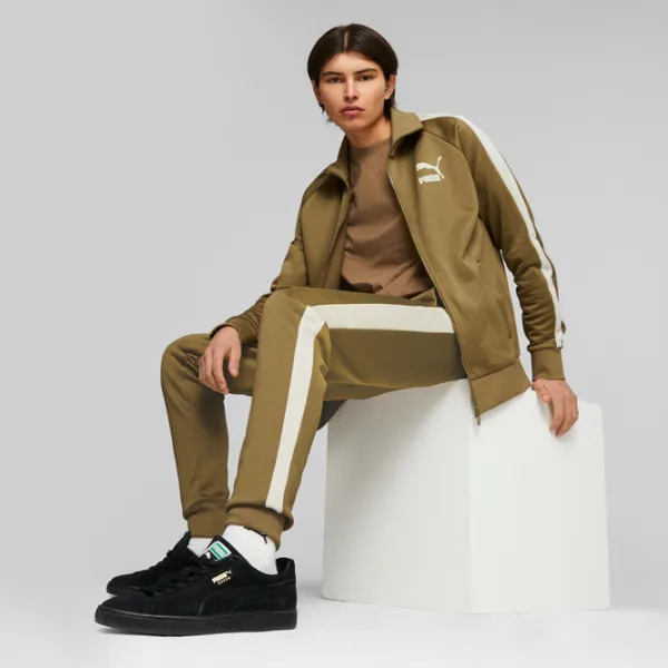 Толстовка для мужчин Puma T7 Iconic Track Jacket (S) Pt Прямой/ Хаки photo 5