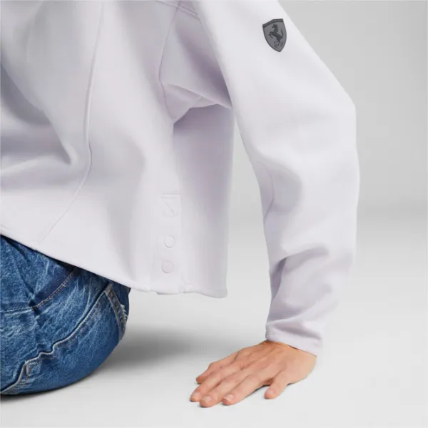 Hanorac pentru femei Puma Ferrari Style Crew White photo 5