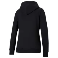 Hanorac pentru femei Puma Ess Logo Full-Zip Fl Black photo 2