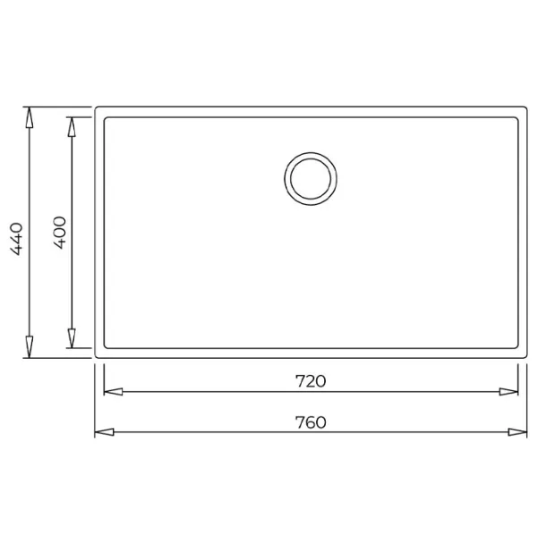 Кухонная мойка Teka Square 72.40 TG 76 x 44 / Искусственный камень / Белый photo 2