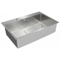 Chiuvetă Teka Forlinea RS15 71.40 75 x 50 / Oțel inoxidabil / Silver photo 2