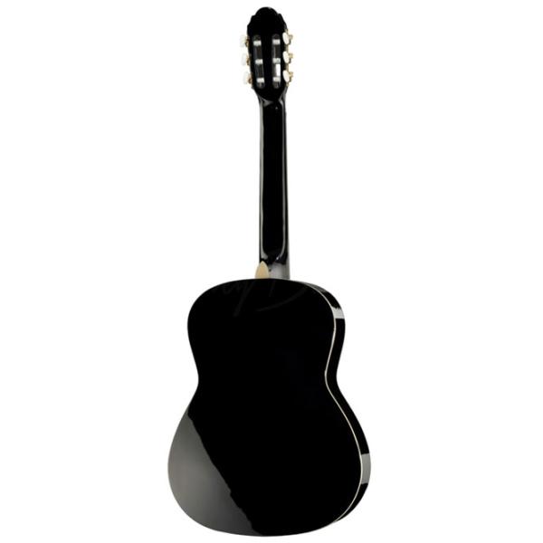 Классическая гитара Harley Benton CG200CE-BK Set 4/ 4, Классическая, Черный photo 3