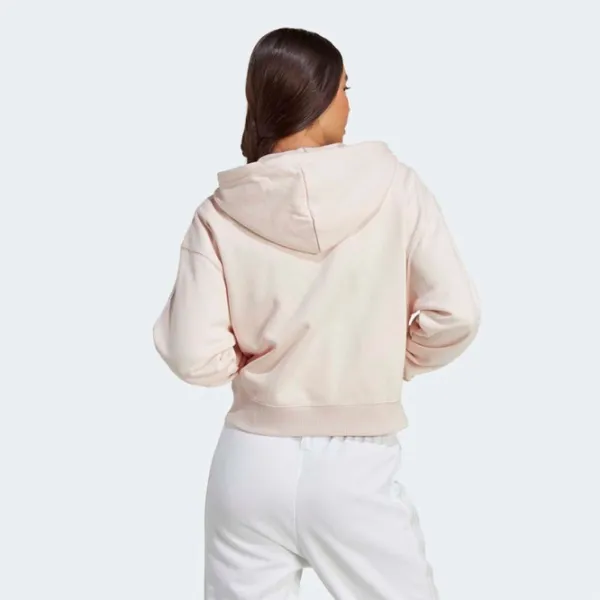 Толстовка для женщин Adidas Essentials 3-Stripes French Terry Всесезонные/ Розовый photo 3