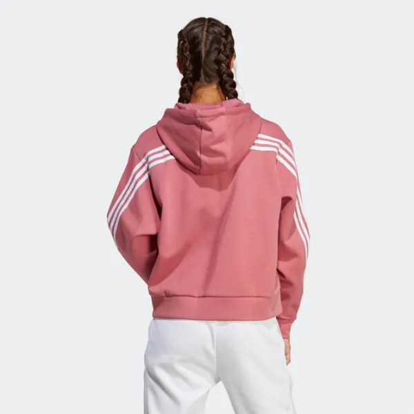 Толстовка для женщин Adidas Future Icons 3-Stripes Full-Zip Всесезонные/ Розовый photo 3