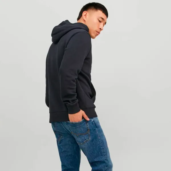 Hanorac pentru bărbați Jack & Jones JJECORP LOGO SWEAT HOOD NOO Black photo 3