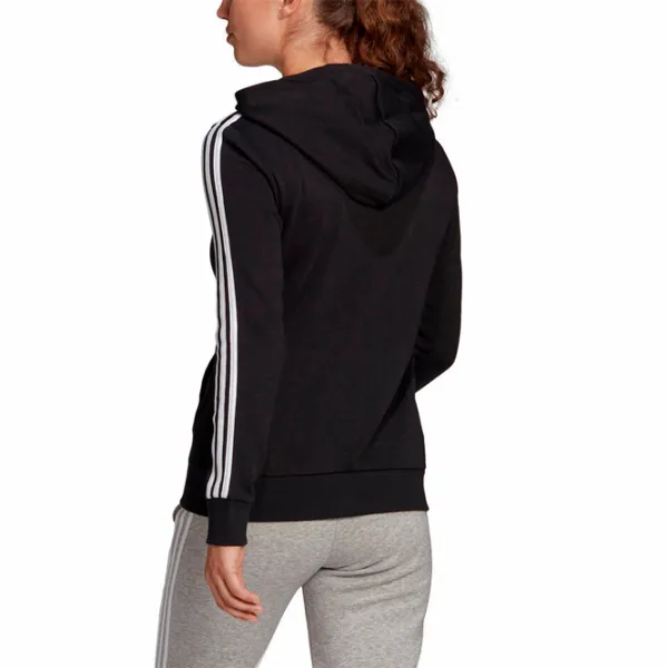 Hanorac pentru femei Adidas Essentials Fleece 3 Stripes All-season/ Black photo 3