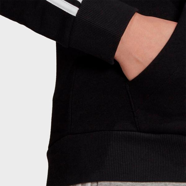 Hanorac pentru femei Adidas Essentials Fleece 3 Stripes All-season/ Black photo 6