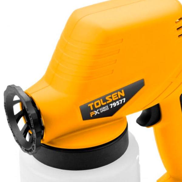 Краскопульт Tolsen 79577 0.8 л/ Желтый photo 4