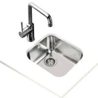 Chiuvetă Teka BE 34.40 Plus 42.7 x 36.7 / Oțel inoxidabil / Silver photo 2