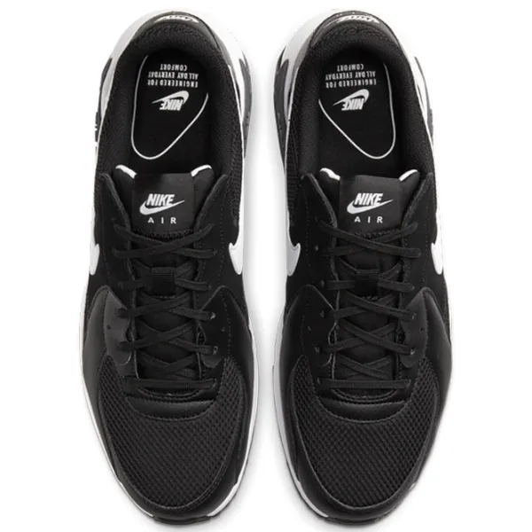 Кроссовки для мужчин Nike Air Max Excee Leather 44/ Black White photo 4